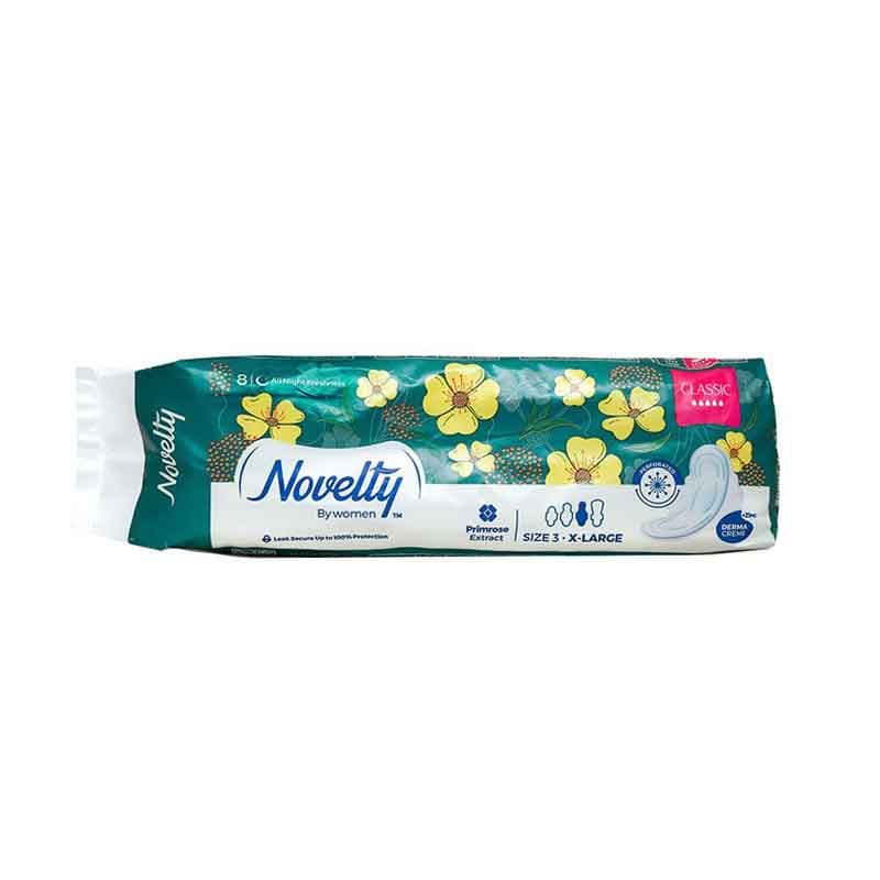 نوار مشبک ناولتی سایز 3 خیلی بزرگ بسیار ضخیم مناسب شب بسته 8 عددی