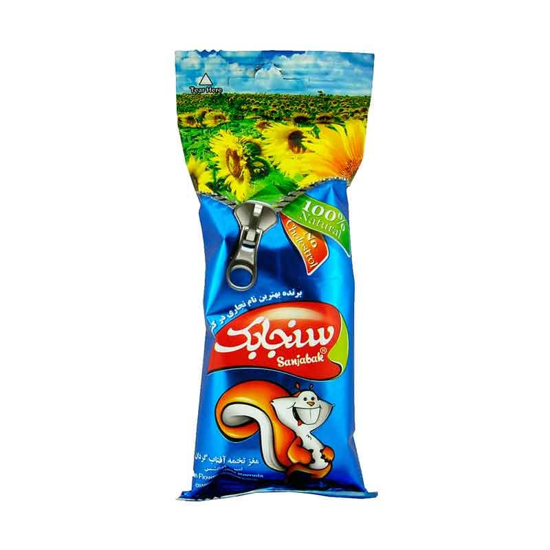 تخمه افتابگردان سنجابک وزن 40 گرم