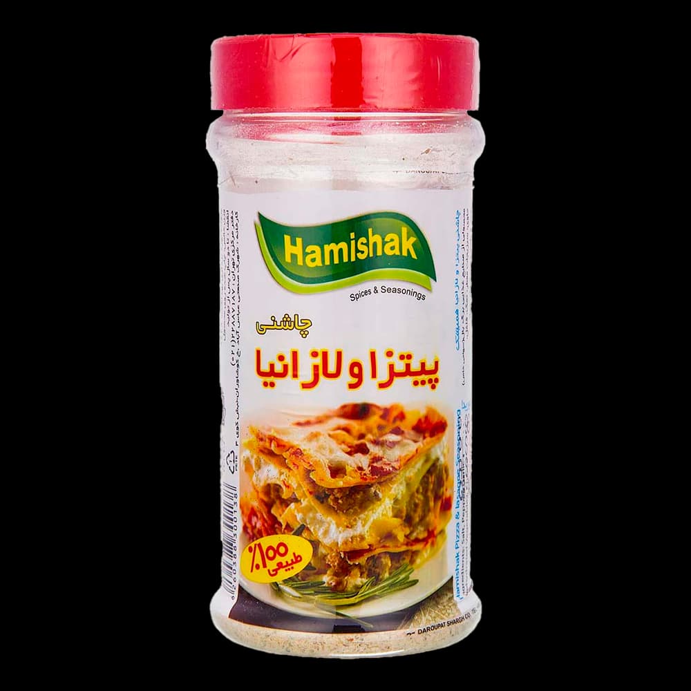 چاشنی پیتزا و لازانیا 100گرم همیشک