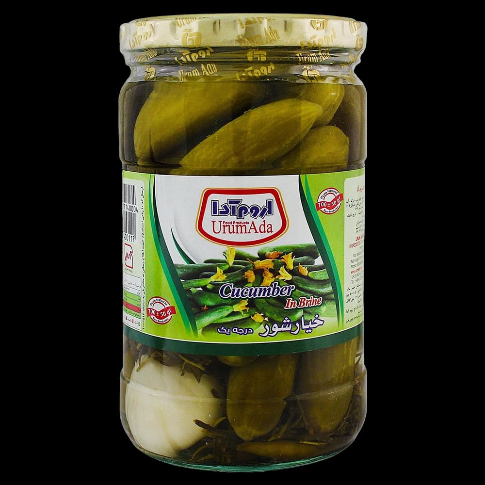 خيارشور درجه يک 700 گرم اروم ادا