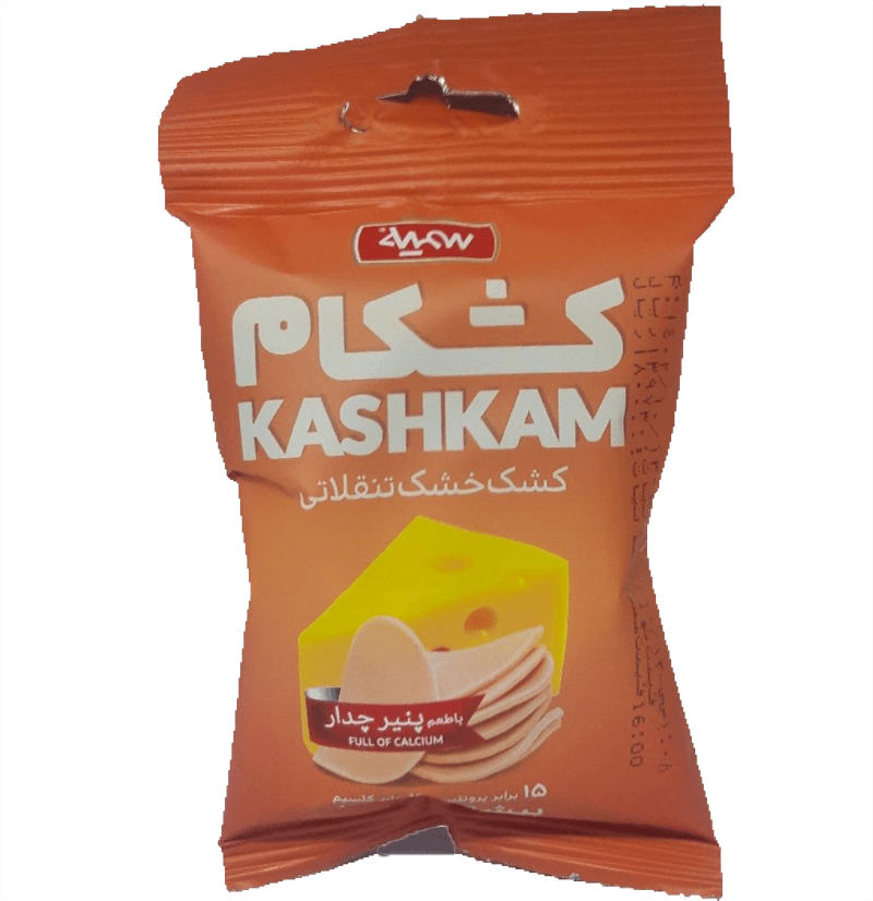 کشک خشک با طعم پنیرچدار کشکام 25 گرم سمیه