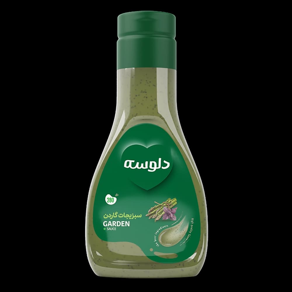 سس سبزيجات گاردن 280 گرم دلوسه