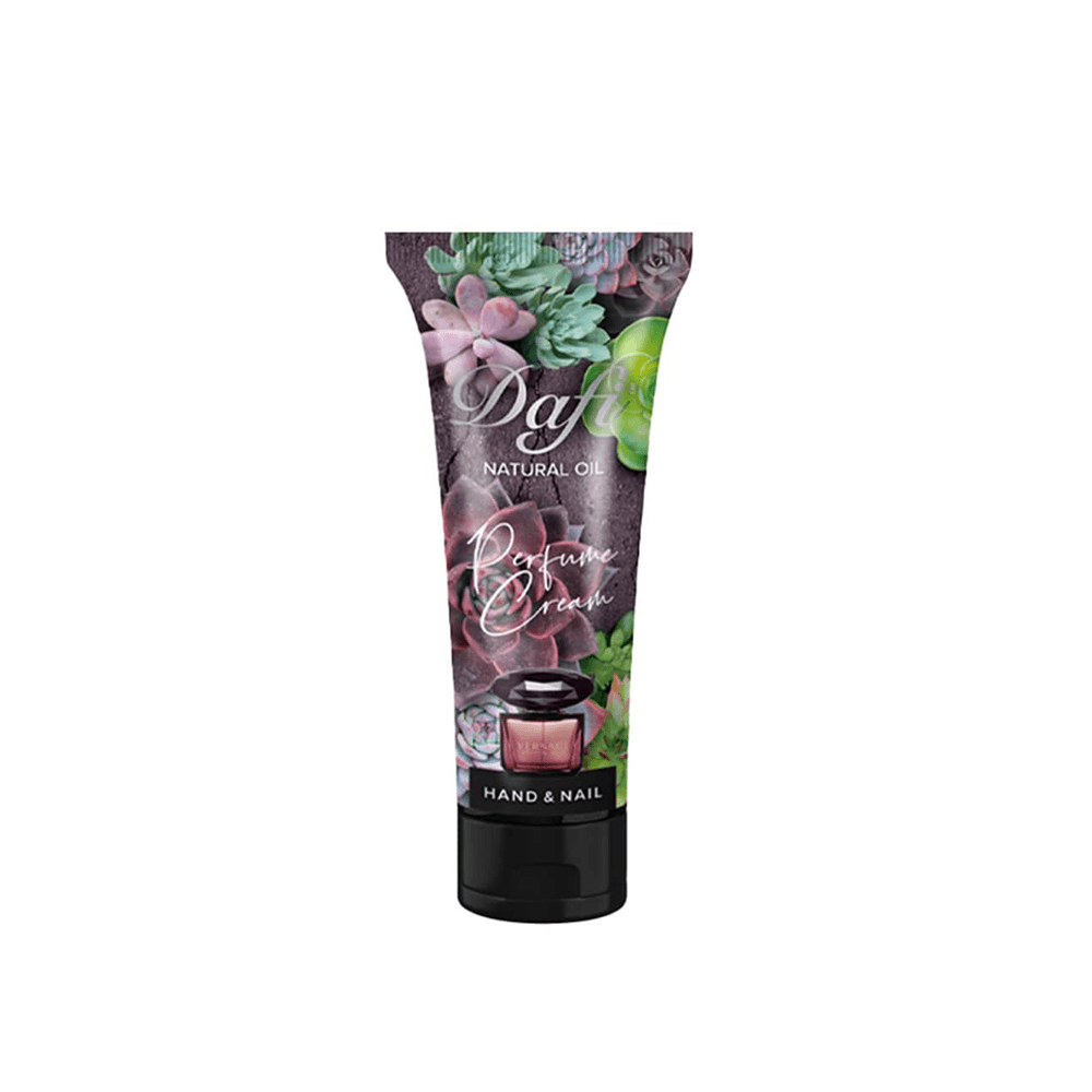 کرم معطر دست و ناخن با رایحه ورساچه کریستال نویر تیوپی 75 میل دافی