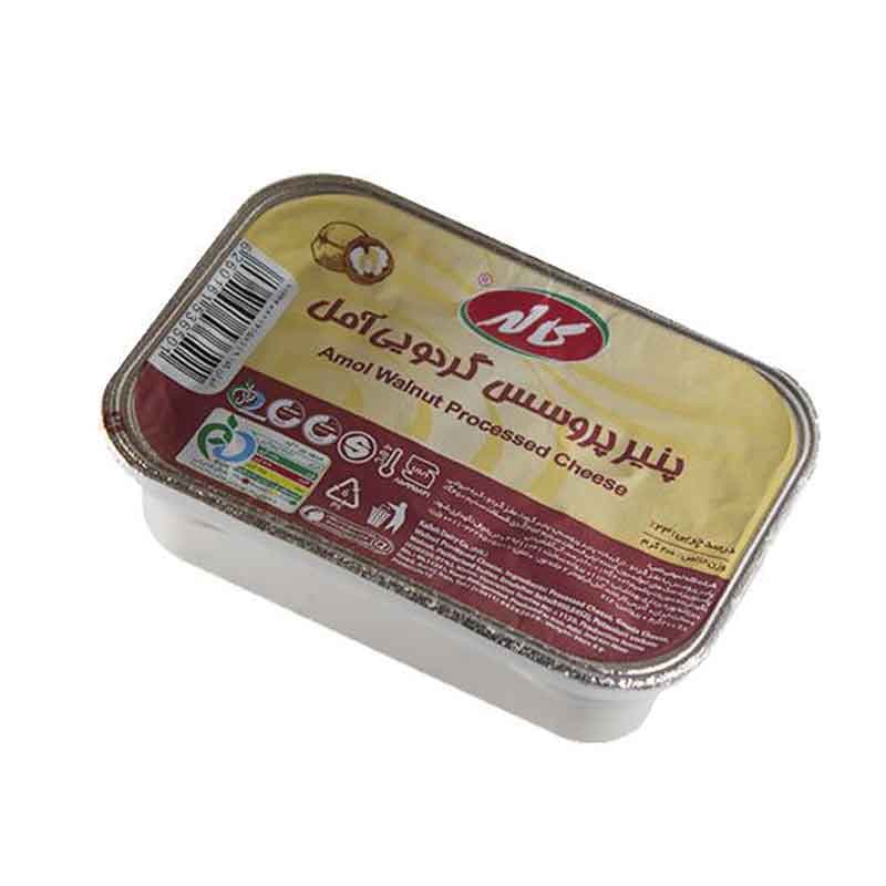 پنیر پنج ستاره آمل کاله طعم گردویی وزن 200 گرم
