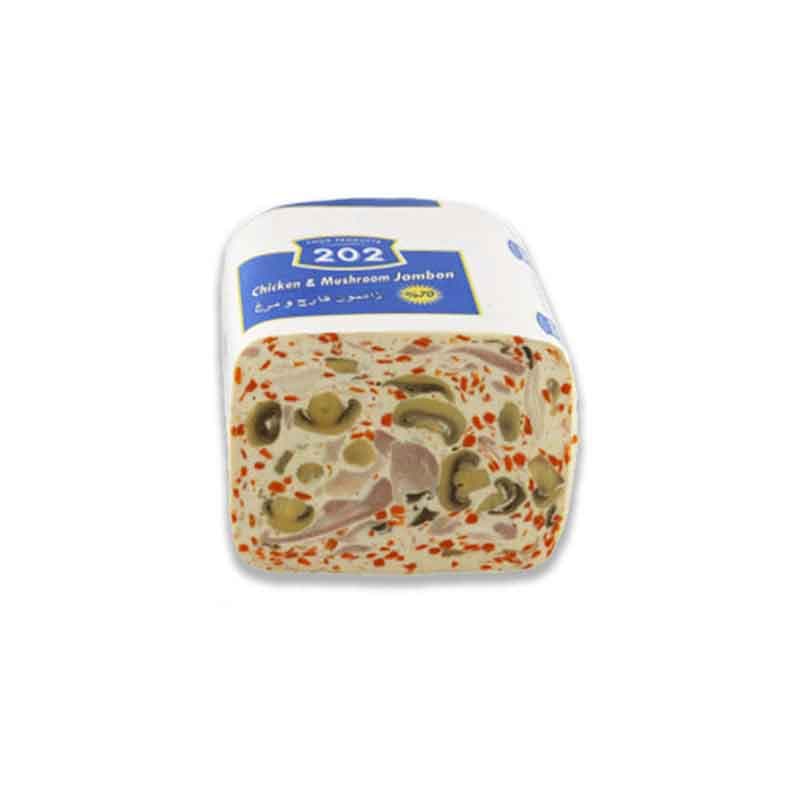 ژامبون قارچ و مرغ  202 (70 %) گوشت به صورت فله ای