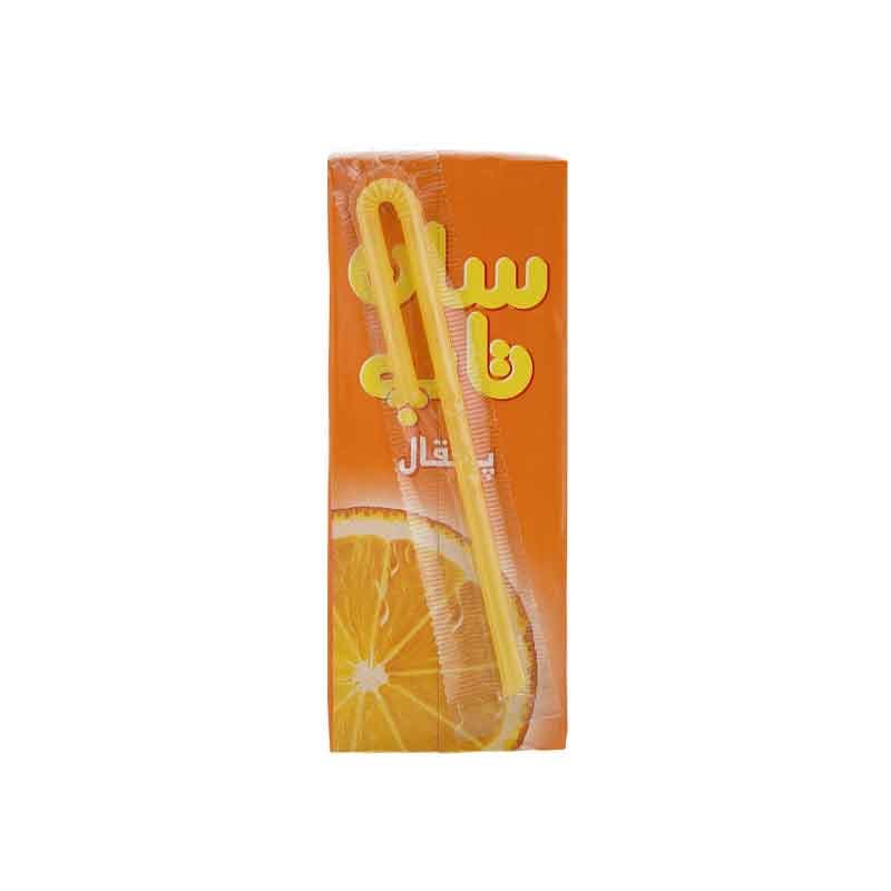 آب پرتقال پاکتی  سان تاپ حجم 200 میلی لیتر