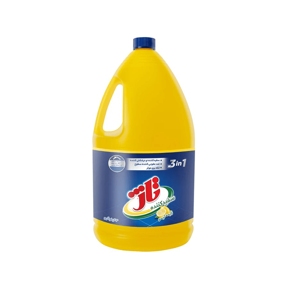 مایع سفید کننده 1*3 با رایحه لیمو 4000 گرم تاژ