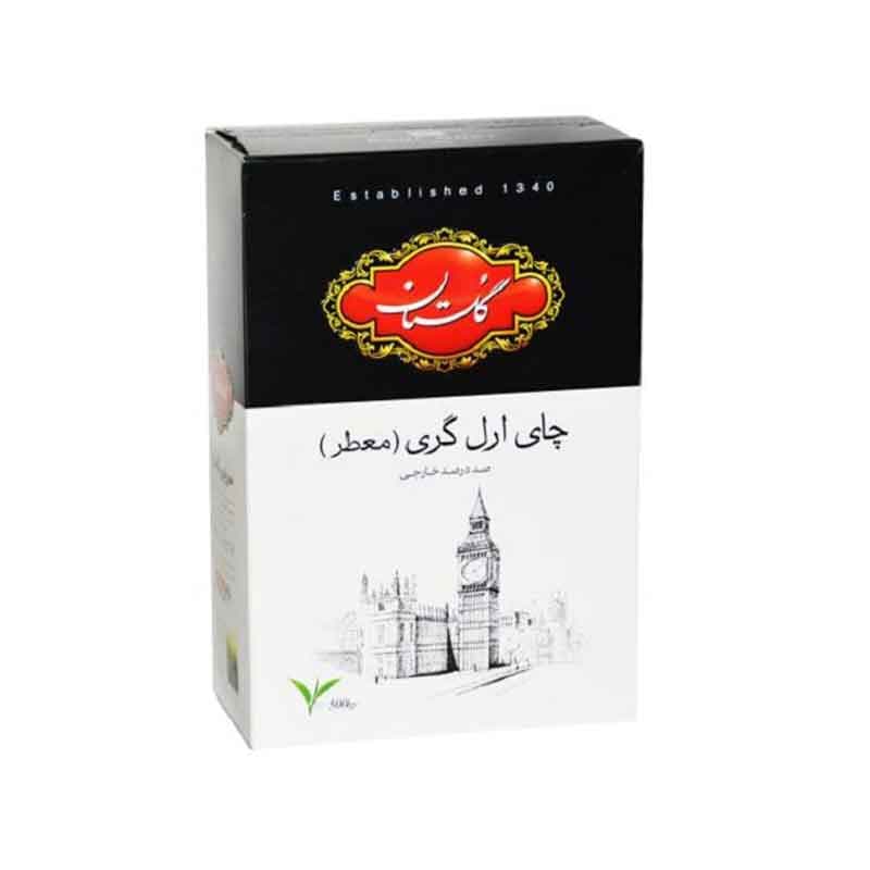 چای سیلان خارجی گلستان مدل ارل گری معطر وزن 500 گرم