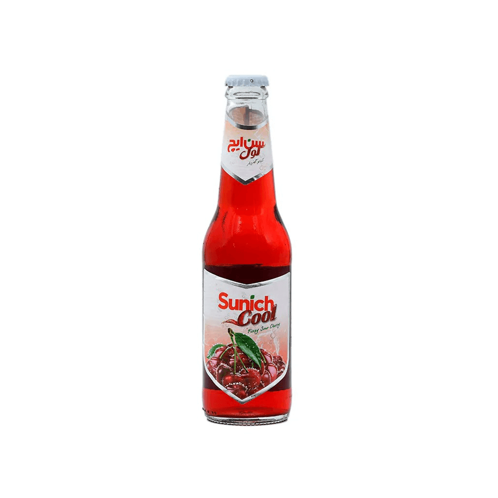 نوشیدنی کول آلبالو شیشه 330 میلی لیتر سن ایچ