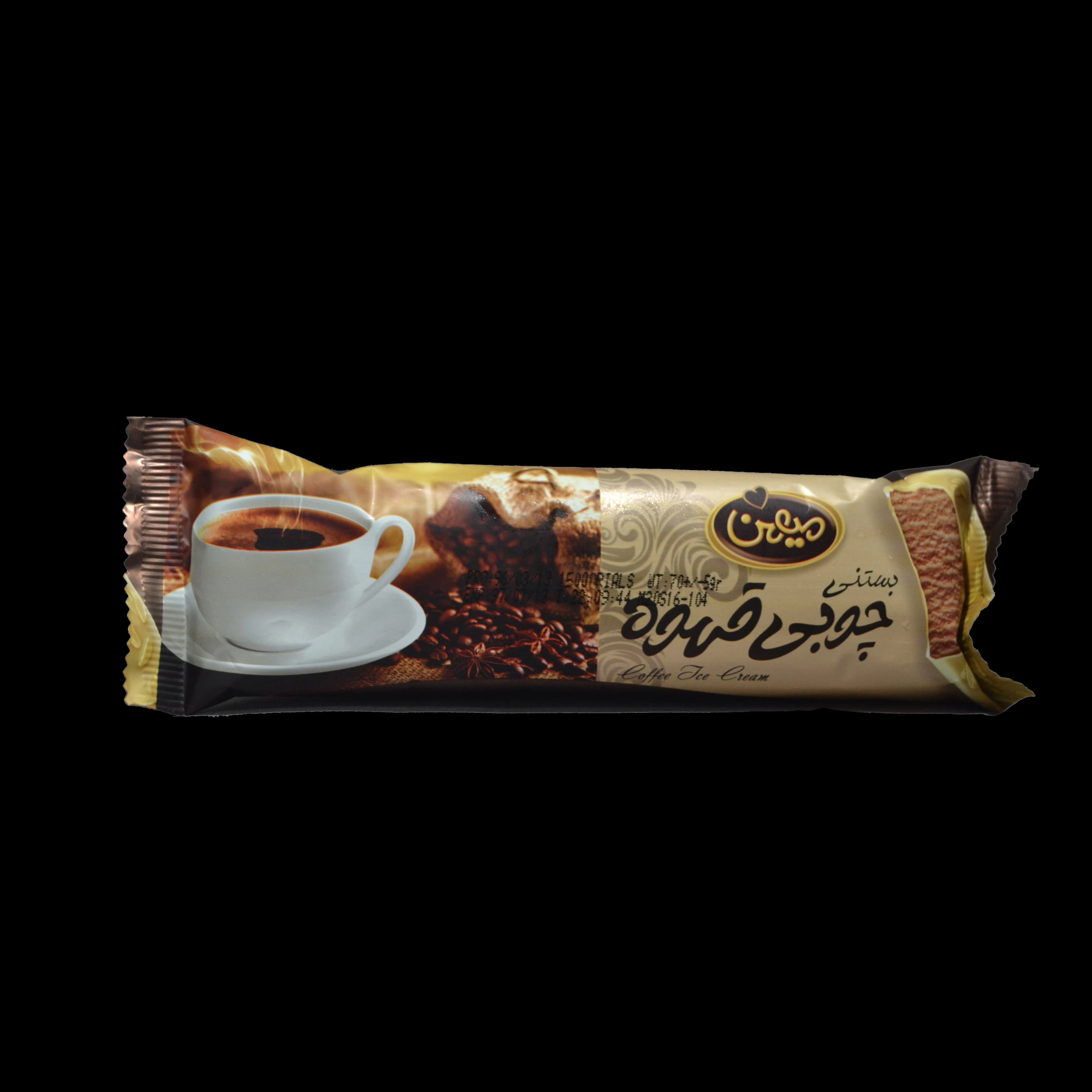 بستنی قهوه چوبی 60 گرم میهن