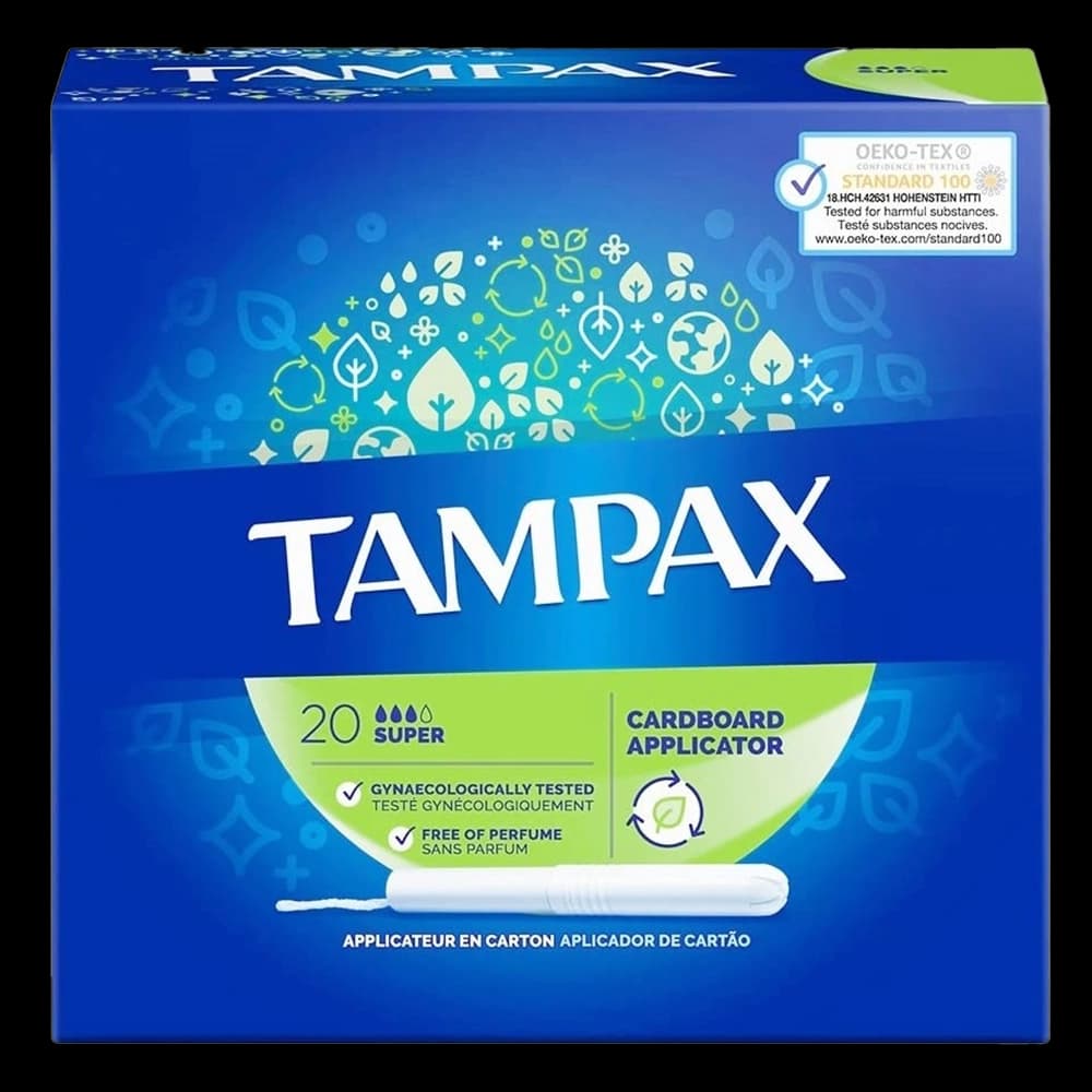 تامپون بهداشتی 20 عددی Tampax super