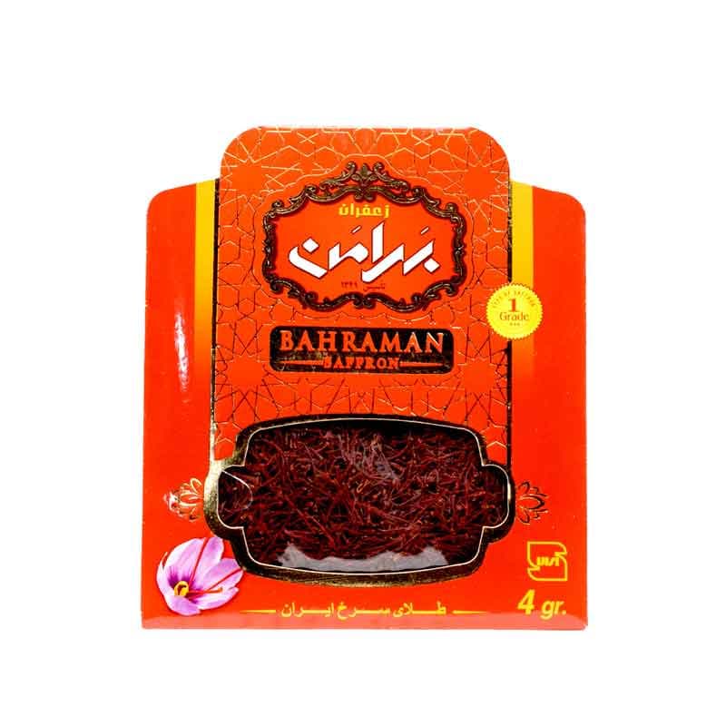 زعفران بهرامن وزن 4 گرم