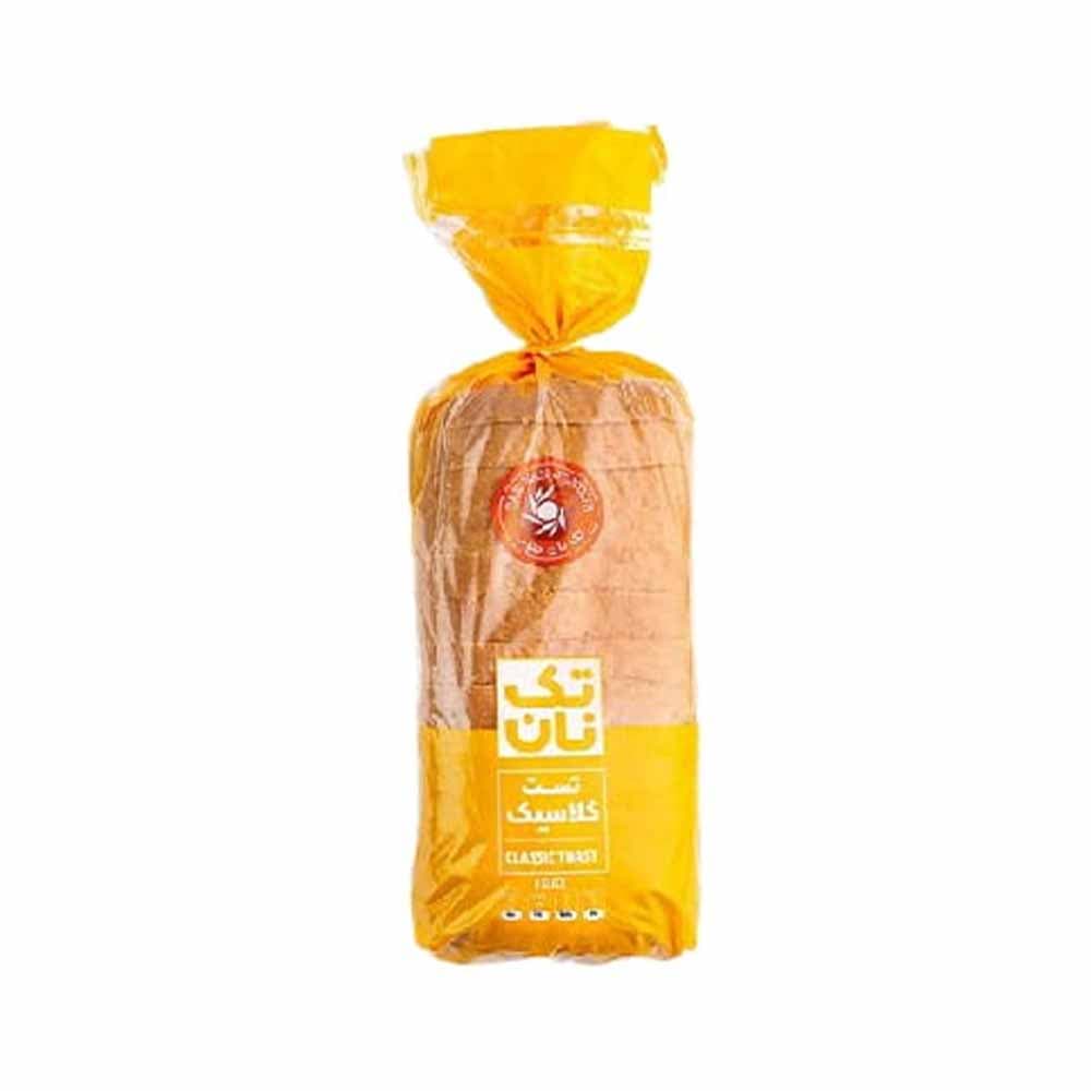 نان تست کلاسیک 730 گرم تک نان جنوب