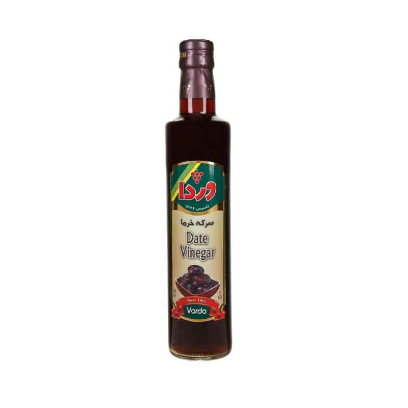 سرکه خرما  وردا حجم 500 میلی لیتر