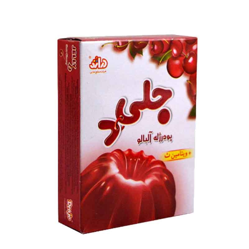پودر ژله دراژه طعم آلبالو وزن 100 گرم