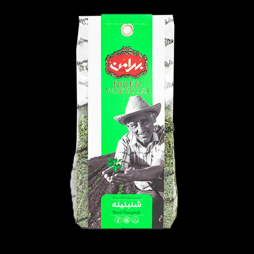 سبزی شنبلیله خشک 80 گرم بهرامن
