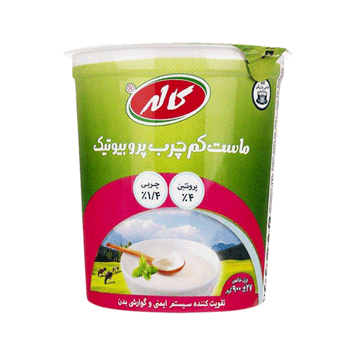 ماست پروبیوتیک 1.5 درصد 900 گرمی کاله