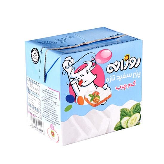 پنیر کم چرب روزانه وزن 510 گرم