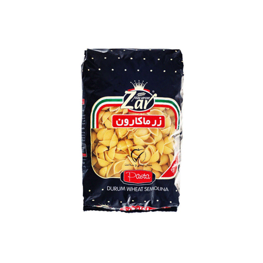 ماکارونی فرمی شلز 500گرمی زر ماکارون