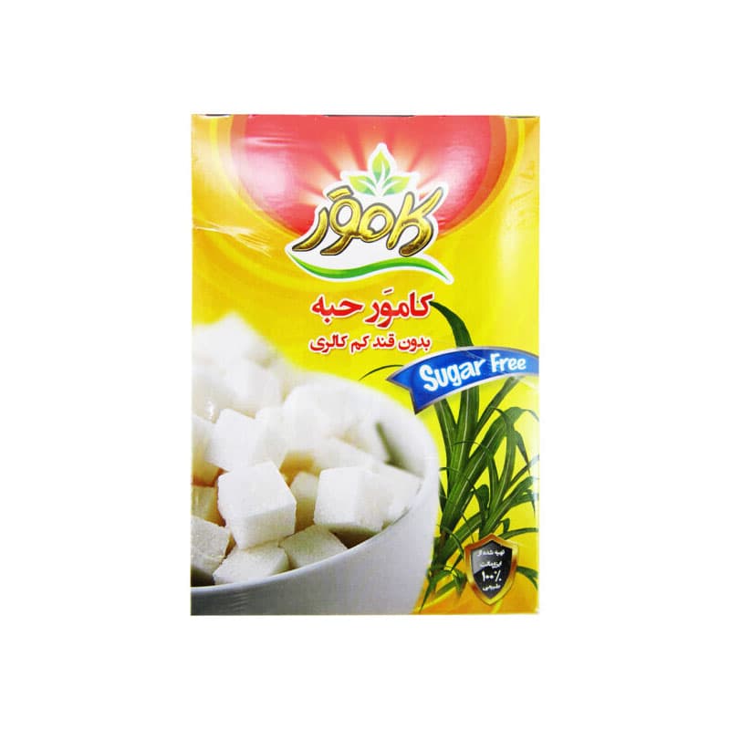 قند رژیمی کامور وزن 250 گرم
