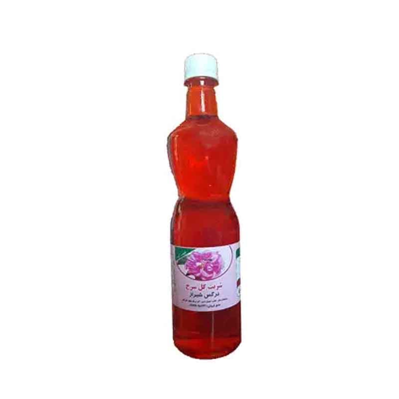 عرق گل سرخ  تحفه شیراز حجم 330 میلی لیتر