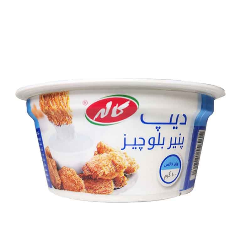 پنیر پروسس دیپ لبنه کاله با طعم بلوچیز وزن 100 گرم