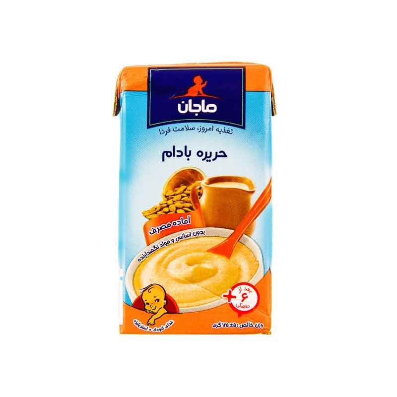 غذای کودک حریره بادام ماجان  وزن 135 گرم