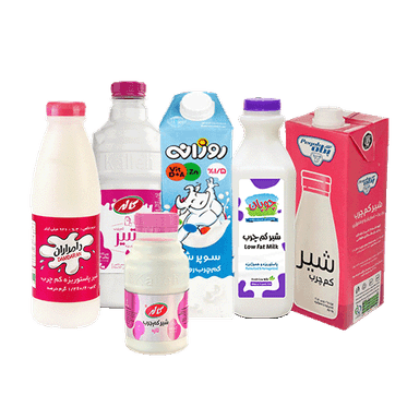 شیر کم چرب