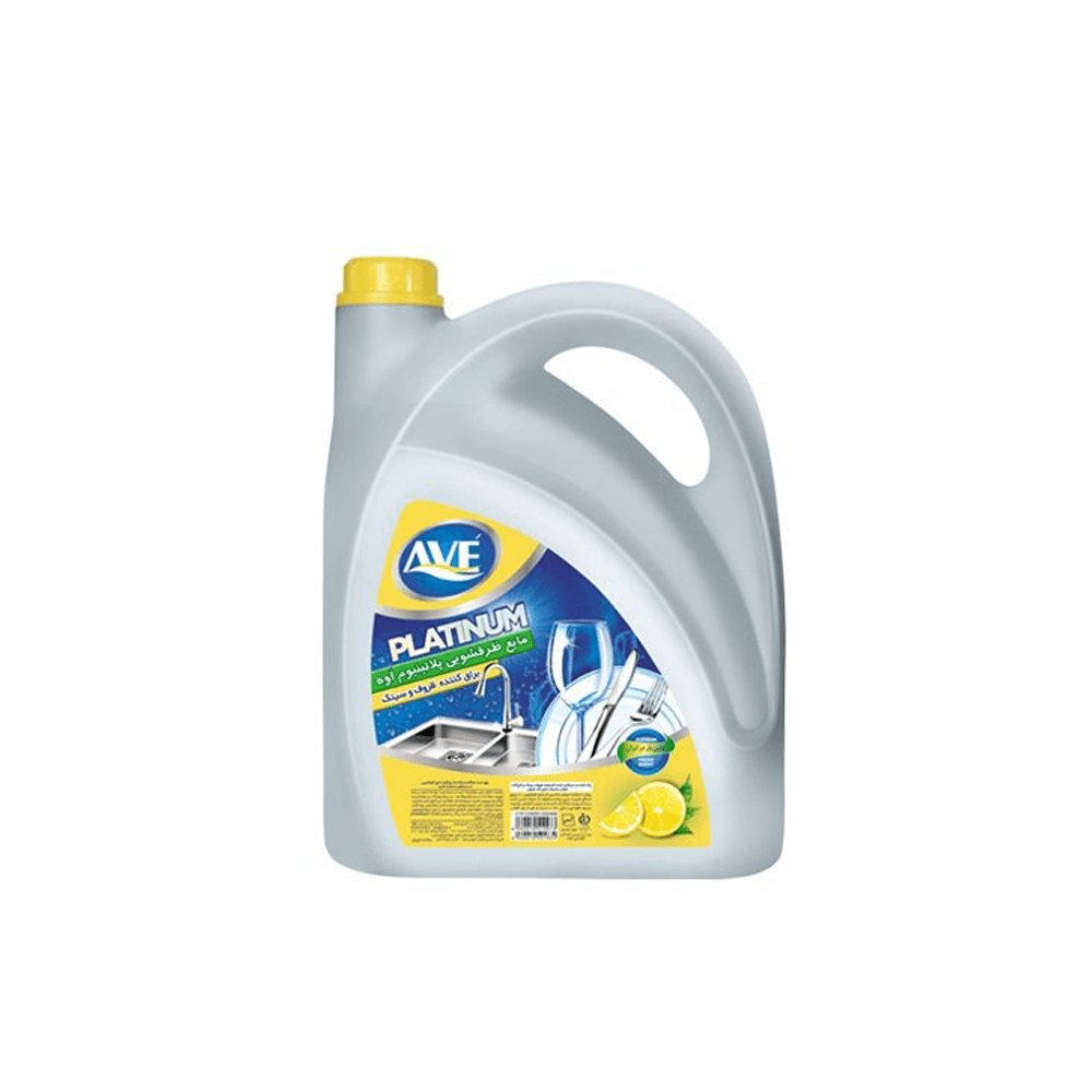 مایع ظرفشویی 1*3 پلاتینیوم با رایحه لیمو 3750 گرم اوه