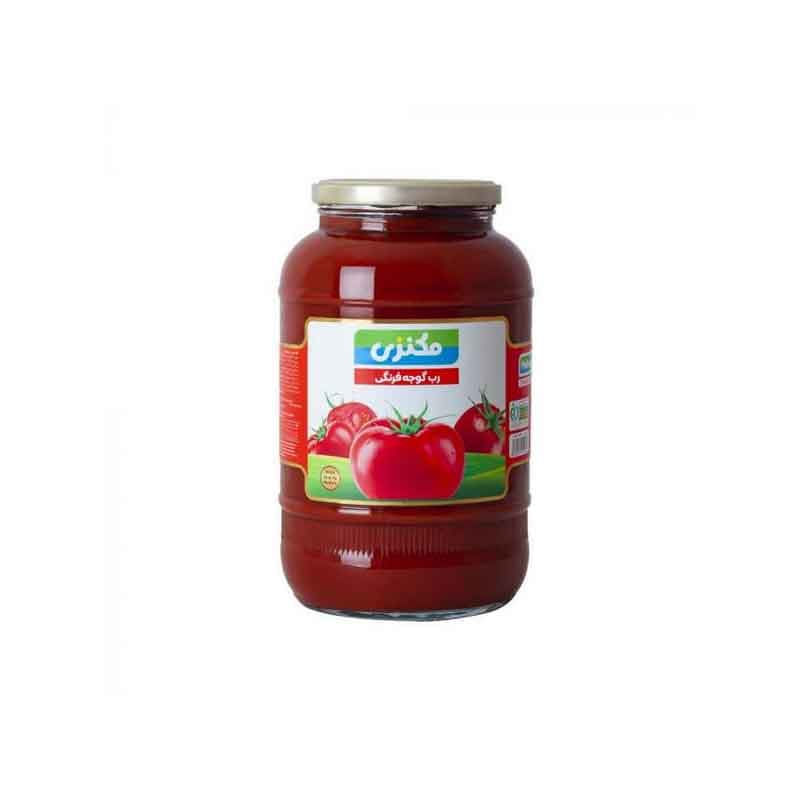 کنسرو رب گوجه فرنگی مکنزی وزن 1500 گرم