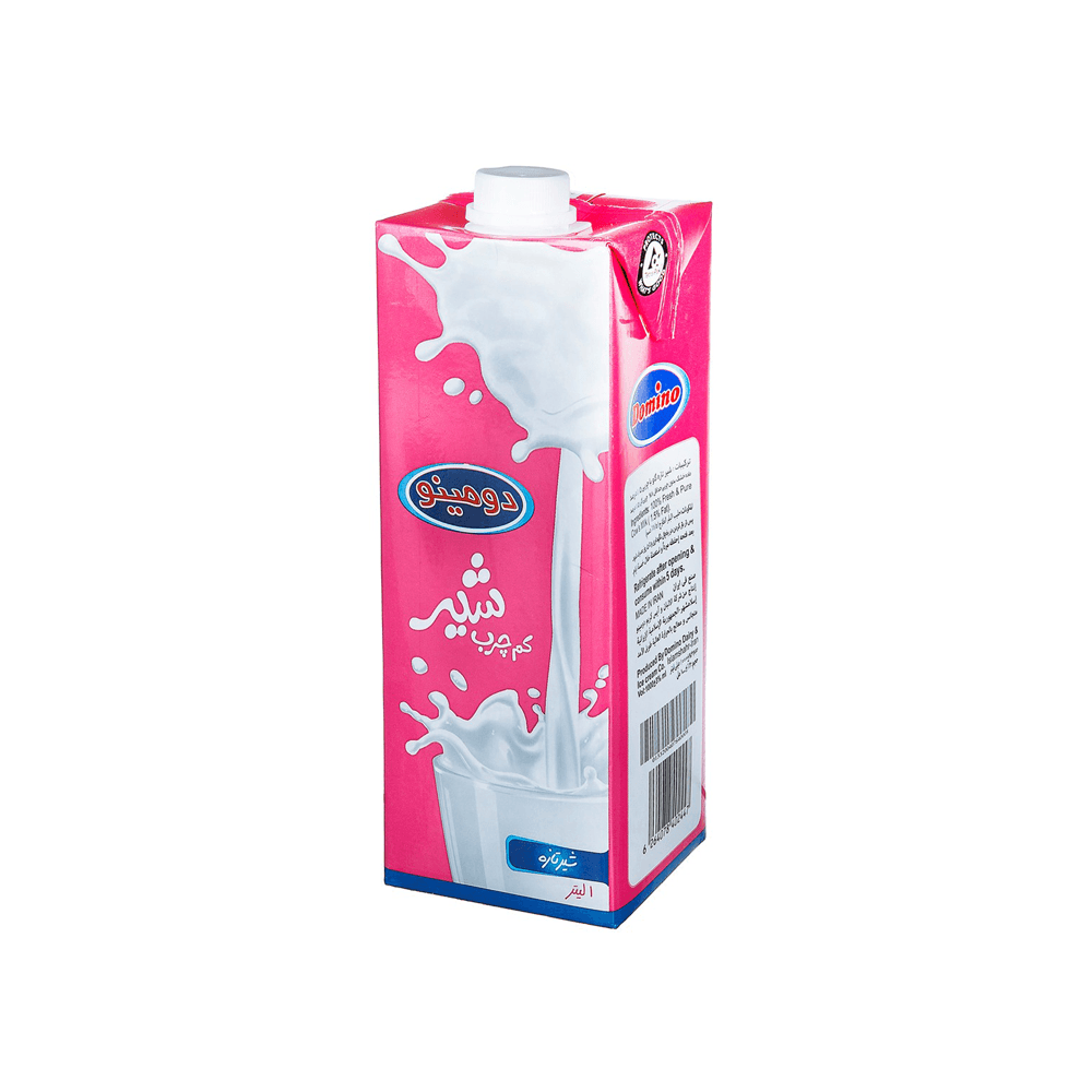 شیر پاکتی کم چرب 1 لیتری 1.5% دومینو