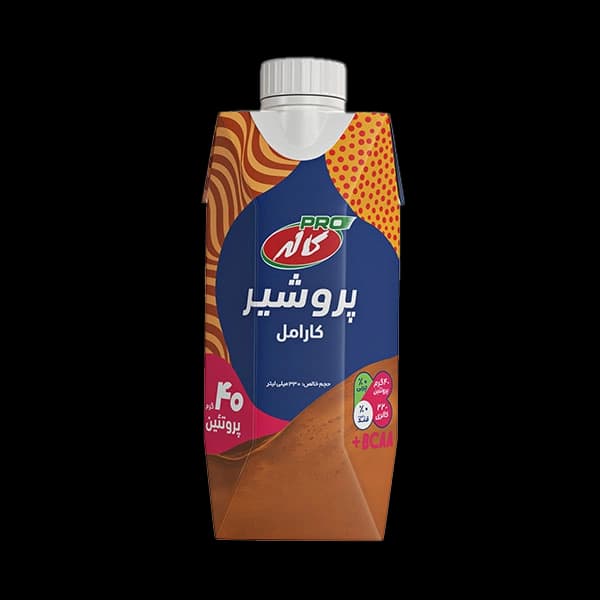 پرو شیر رژیمی کارامل 330 میل کاله