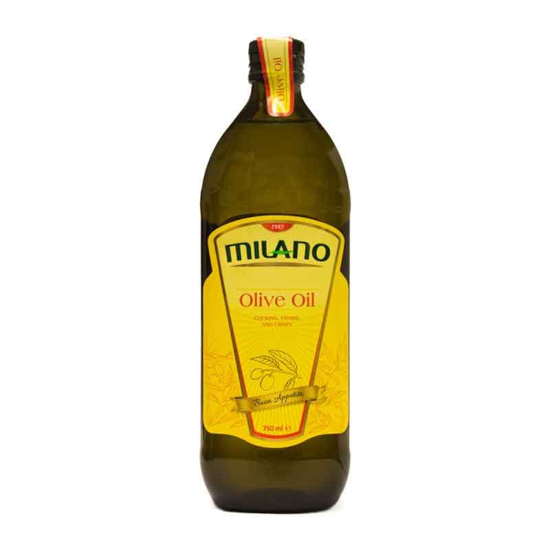 روغن زیتون بی بو سرخی میلانو حجم 750 میلی لیتر