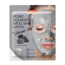 ماسک ورقه ای صورت تصفیه کننده و سم زدا حاوی خاکستر آتشفشانی پیوردرم