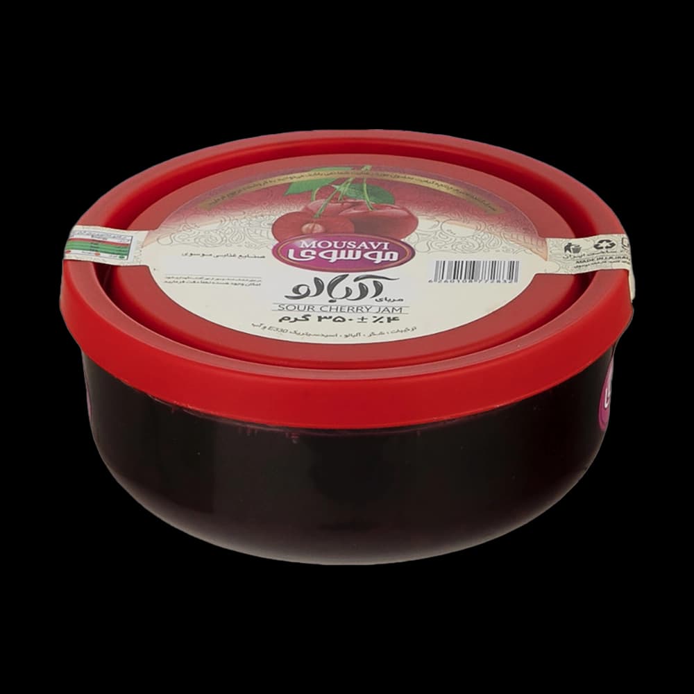 مربا آلبالو 350 گرم موسوی