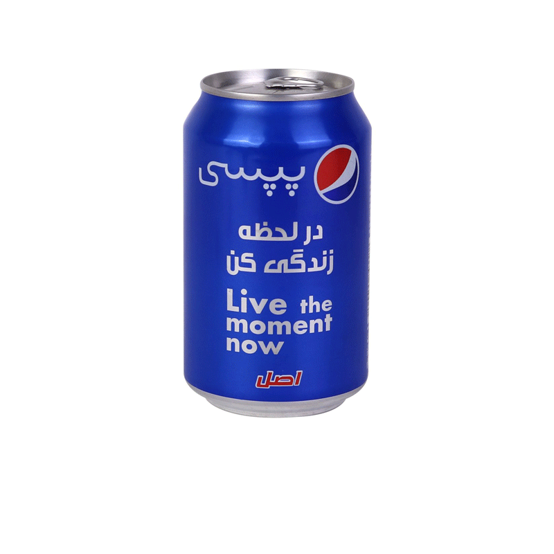 نوشابه گازدار قوطی 150 میل پپسی