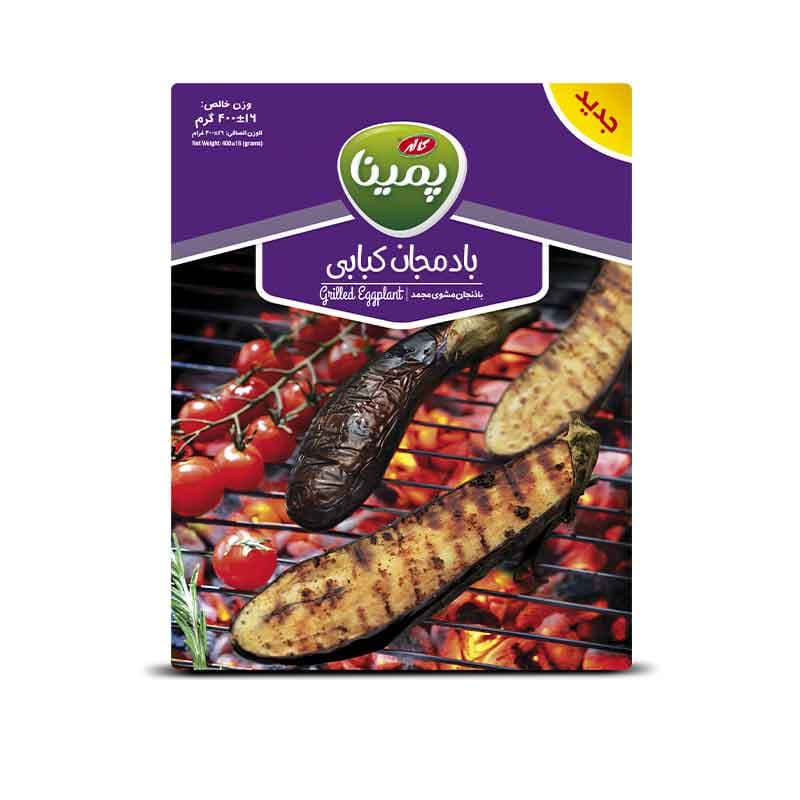 بادمجان کبابی کاله مدل پمینا وزن 400 گرم