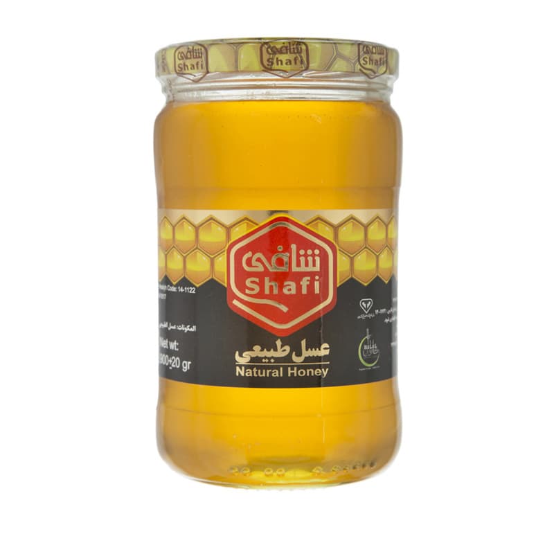 عسل بدون موم شافی وزن 900 گرم