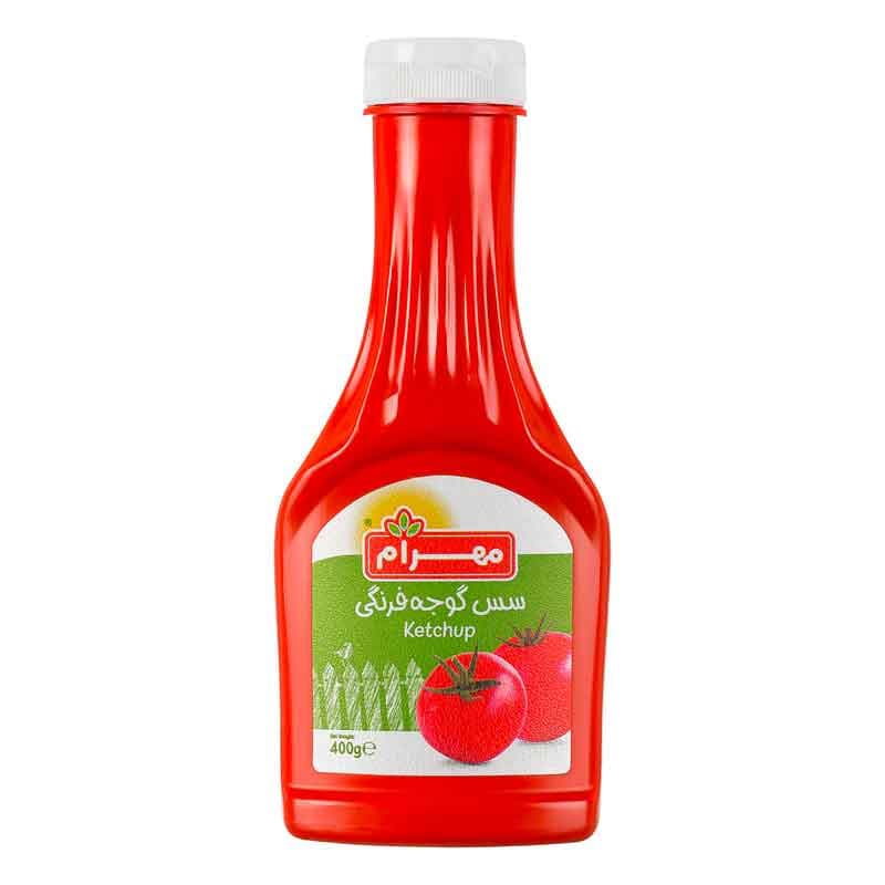 سس گوجه فرنگی مهرام مدل کتابی حجم 400 میلی لیتر