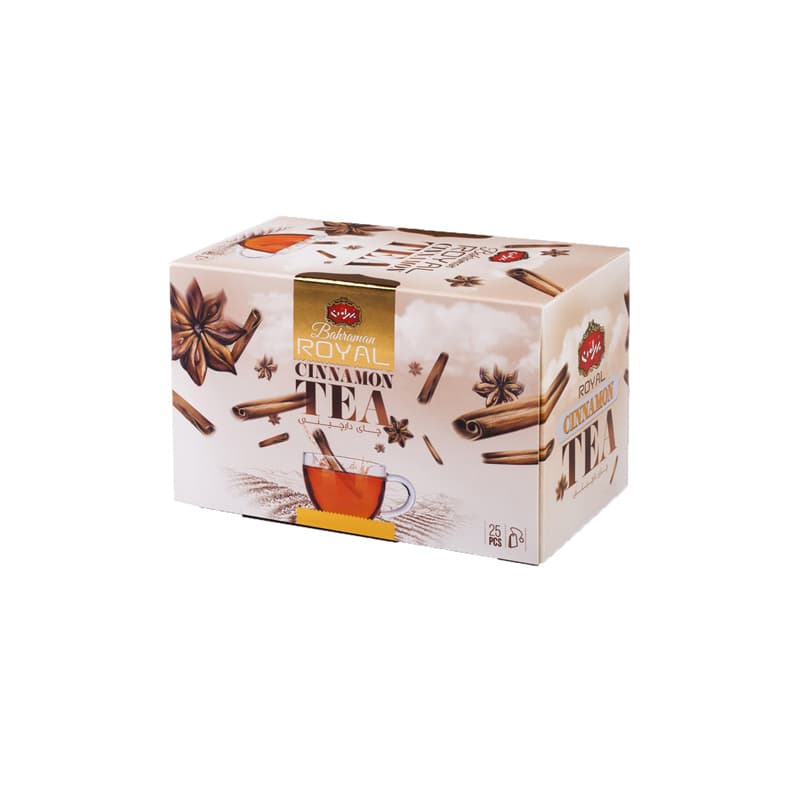 چای دارچین کیسه ای 25عددی بهرامن