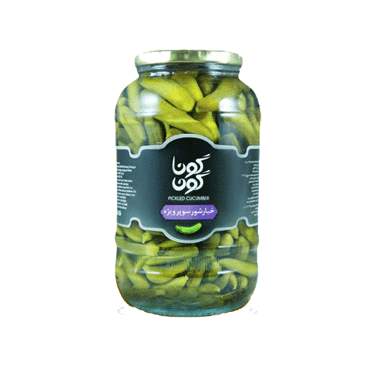خیارشور ویژه گوناگون وزن  1360 گرم