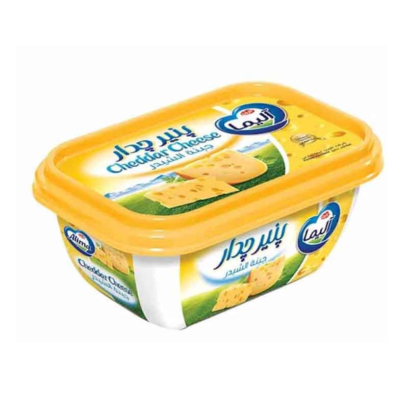 پنیر چدار آلیما وزن 250 گرم