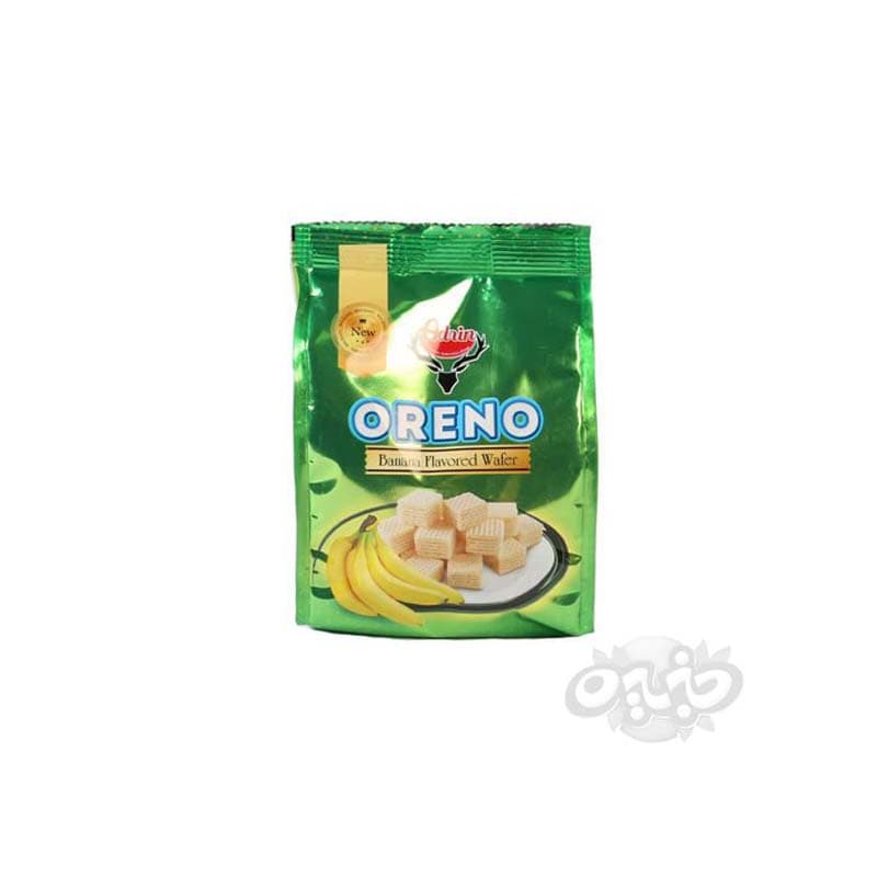 ویفر پاکتی موزی با کرم اکسترا  80 گرم اورنو