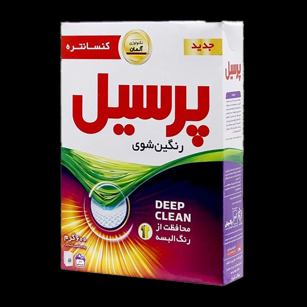 پودر ماشين لباسشويی رنگين شوی پريميوم 600 گرم پرسيل