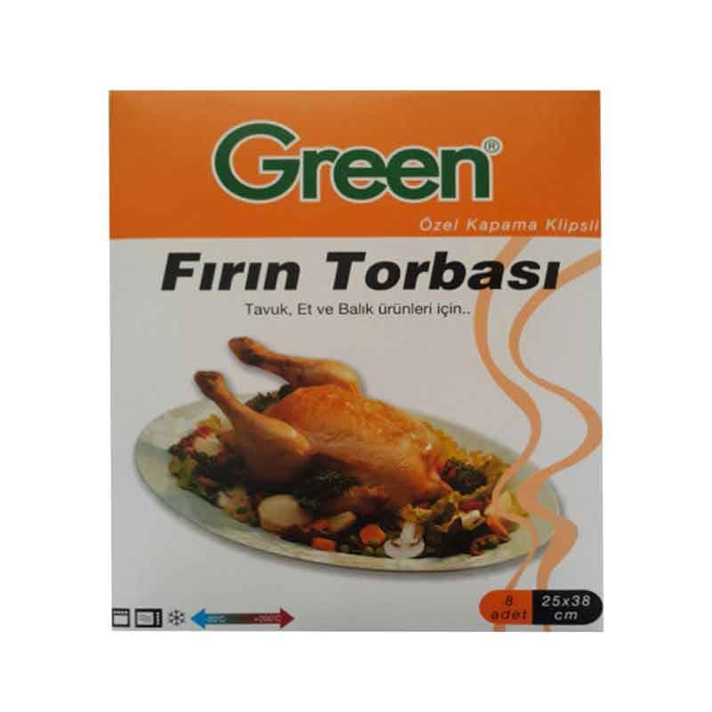 کیسه پخت غذای گرین ابعاد 38*25