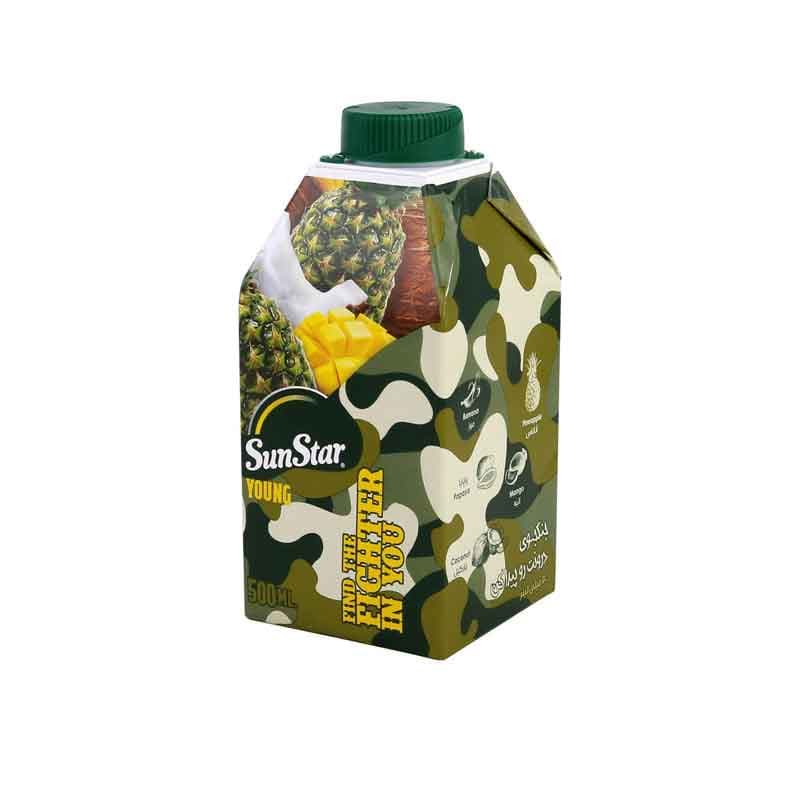 آبمیوه نکتار چریکی سان استار حجم 500 میلی لیتر