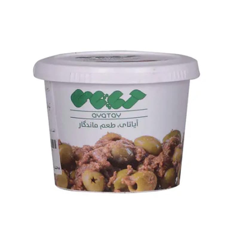 زیتون پرورده لیوانی آیاتای وزن 300 گرم