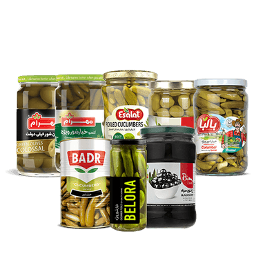 خیارشور و زیتون