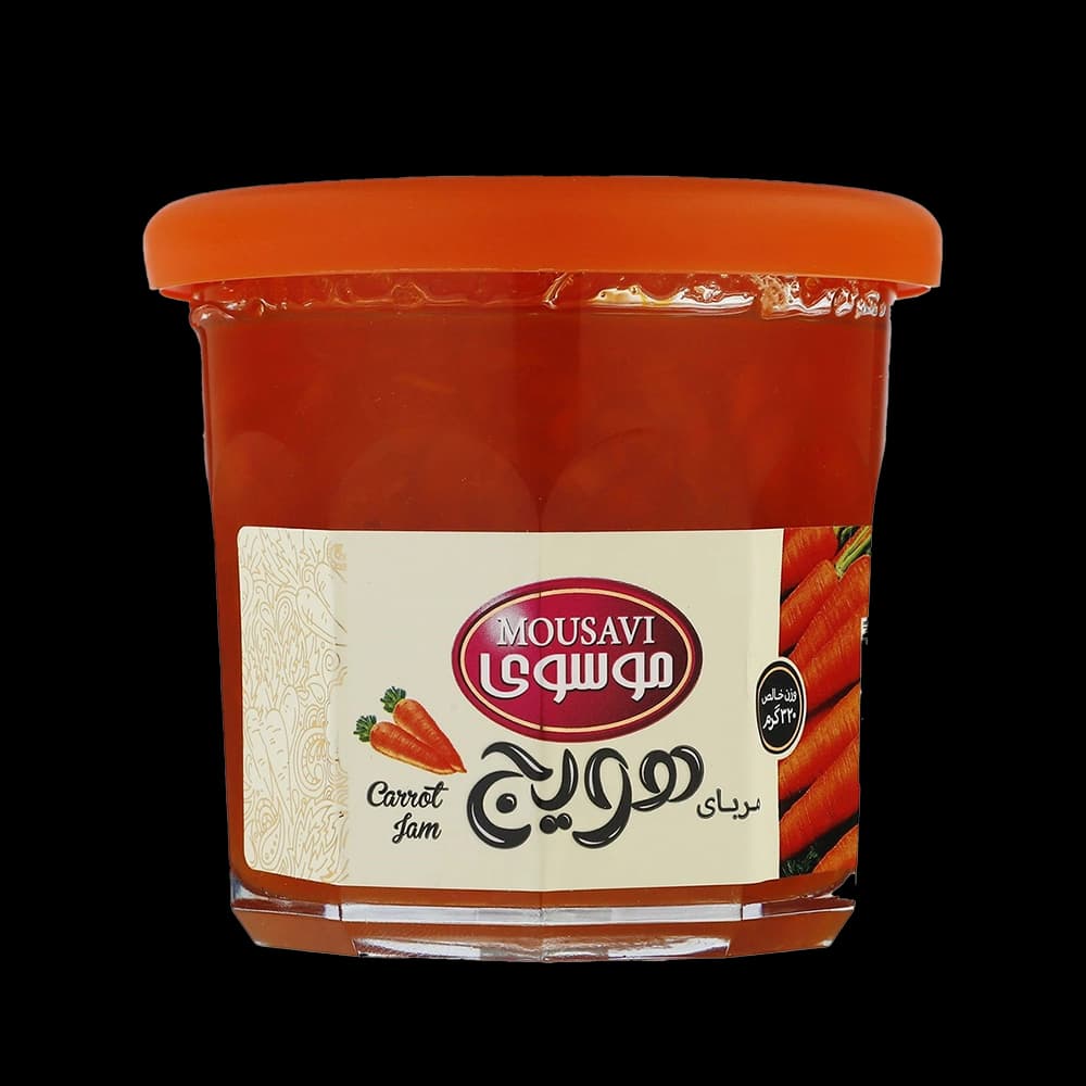 مربا هویج 320 گرم موسوی