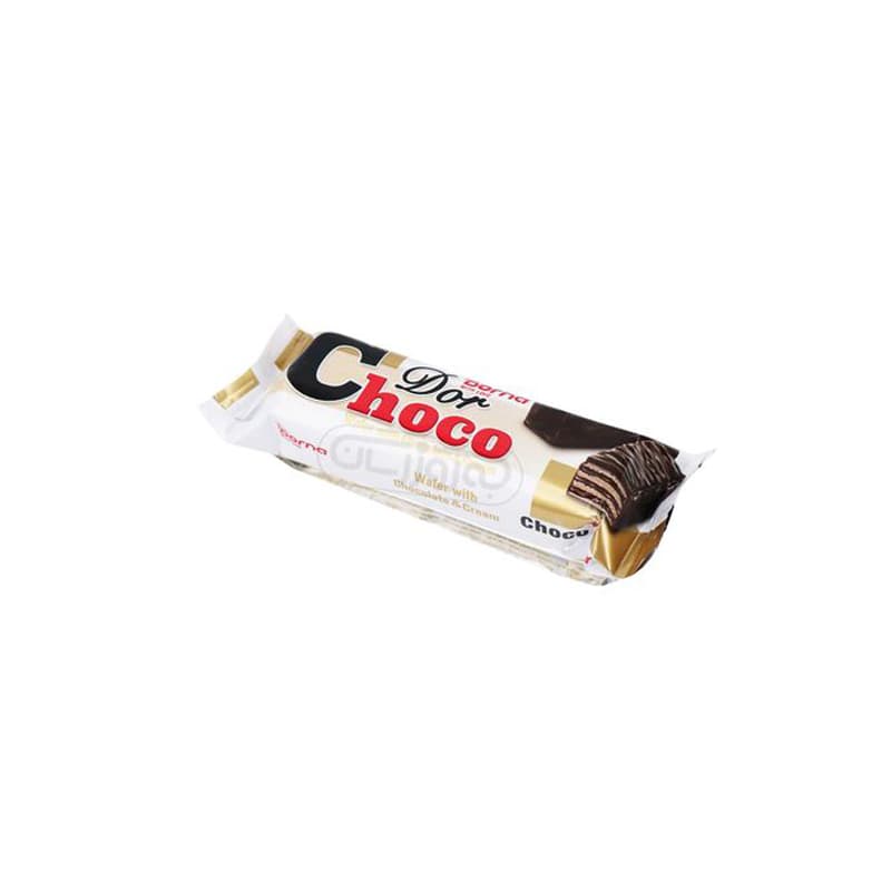 ویفر شوکودر با کرم وروکش کاکایویی 50گرم درنا